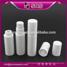 SRS hochwertige luftlose Kosmetikflaschen, weiße Farbe Kunststoff 5ml Airless Flasche Großhandel